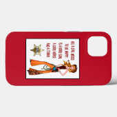 "Alles, was ein Mädchen braucht, um glücklich zu s Case-Mate iPhone Hülle (Rückseite (Horizontal))