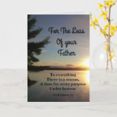 Alles, was es gibt, ist ein Beileid der Jahreszeit Karte (Gelbe Blume)