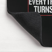 Alles, was Geweckt wird, wird zu seinem Hit - Dona Mousepad (Ecke)
