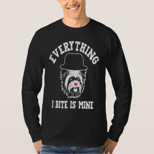 Alles, was ich beiße, gehört mir Yorkshire Terrier T-Shirt