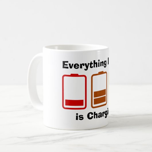 Alles, was ich besitze, kostet kaffeetasse (Vorderseite Links)