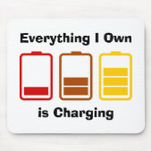 Alles, was ich besitze, kostet mousepad (Vorne)