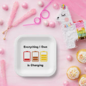 Alles, was ich besitze, kostet pappteller (Party)