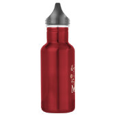 Alles, was ich bin, verdanke ich dir, Mama-Design Edelstahlflasche (Links)