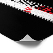 Alles, was ich brauche, ist Baseball & Jesus Chris Poster (Ecke)