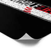 Alles was ich brauche ist Baseball & Jesus Christl Poster (Ecke)