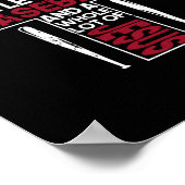 Alles was ich brauche ist Baseball Jesus Christlic Poster (Ecke)