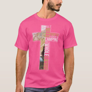Alles, was ich brauche, ist Camping Jesus Christli T-Shirt