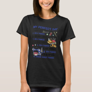 Alles, was ich brauche, ist diese Nähmaschine und  T-Shirt