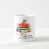 Alles, was ich brauche, ist ein gutes Buch und ein Kaffeetasse (Mittel)