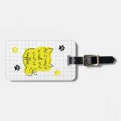 Alles, was ich brauche, ist eine Katze und eine Ta Gepäckanhänger (Vorderseite horizontal)