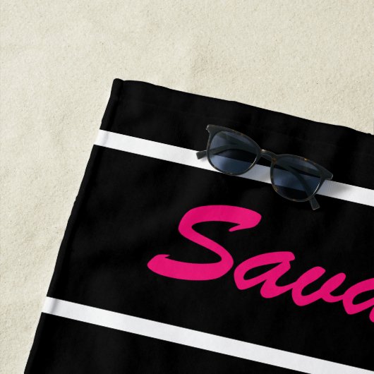 Alles was ich brauche ist Gymnastik und Tanz Strandtuch (Beispiel)