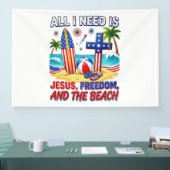 ALLES WAS ICH BRAUCHE IST JESUS BANNER (Messe)