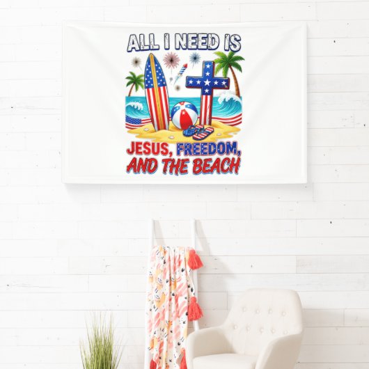 ALLES WAS ICH BRAUCHE IST JESUS BANNER (InSitu)