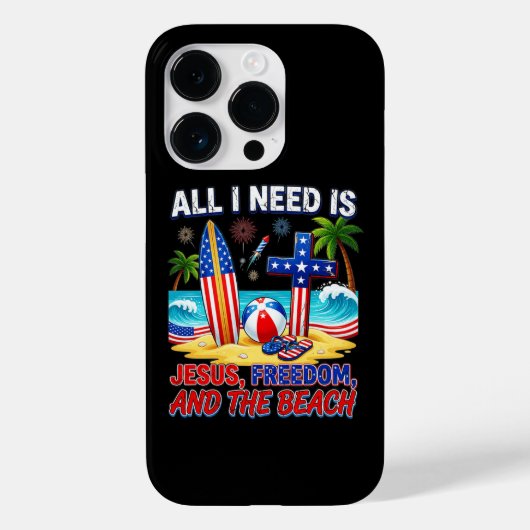 ALLES WAS ICH BRAUCHE IST JESUS Case-Mate iPhone HÜLLE (Rückseite)
