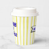 Alles, was ich brauche, ist Jesus & Kaffee - gelb, Pappbecher (Rechts)