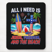 ALLES WAS ICH BRAUCHE IST JESUS MOUSEPAD (Vorne)