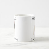 Alles, was ich brauche, ist Kaffee und mein franzö Kaffeetasse (Mittel)