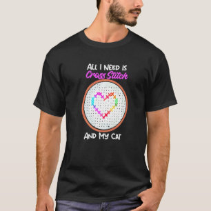 Alles, was ich brauche, ist Kreuzstich und meine K T-Shirt