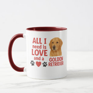 Alles, was ich brauche, ist Liebe und ein Goldener Tasse