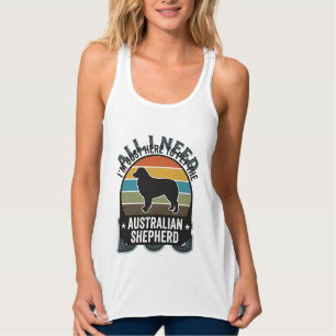 Alles, was ich brauche, ist mein Hund Vintage Grav Tank Top