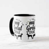 Alles, was ich brauche, ist meine große, trockener tasse (Vorderseite Links)