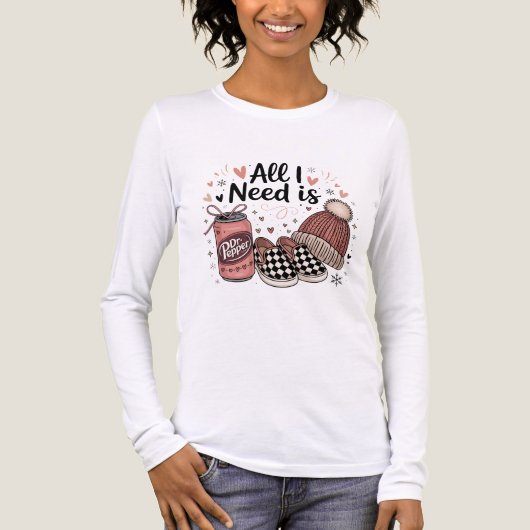 alles was ich brauche ist  Tri-Blend shirt (Vorderseite)