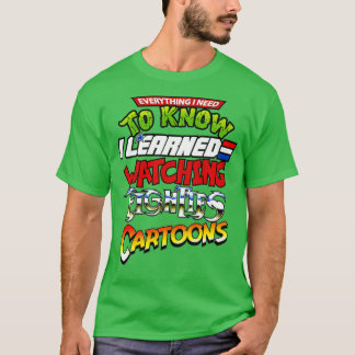 Alles, was ich brauche, um Achtzigerjahre Cartoon T-Shirt