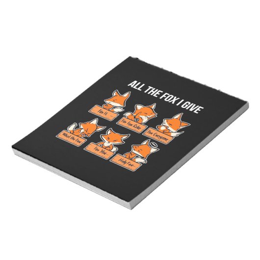 Alles, was ich dir schenke notizblock (Rotiert)