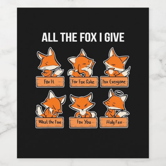 Alles, was ich dir schenke weinetikett (Einzelnes Label)