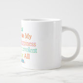 Alles, was ich esse Tasse (Rechts)