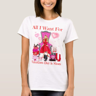 Alles, was ich für den Valentinstag gewollt habe, T-Shirt