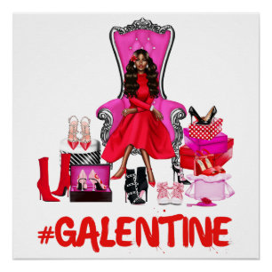 Alles, was ich für den Valentinstag wollte, sind S Poster
