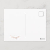 Alles, was ich für den Weihnachtsfrieden in den We Postkarte (Rückseite)