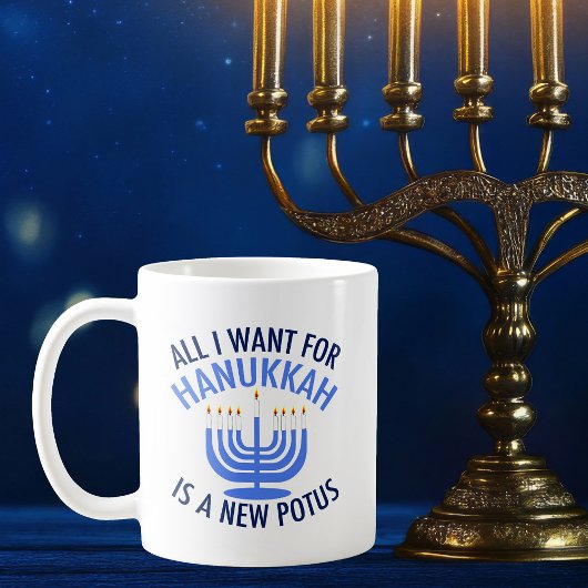 Alles, was ich für Hanukkah Gewollt habe, ist ein Kaffeetasse