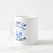 Alles, was ich für Hanukkah Gewollt habe, ist ein Kaffeetasse (Vorderseite Links)
