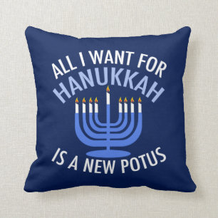Alles, was ich für Hanukkah Gewollt habe, ist ein Kissen