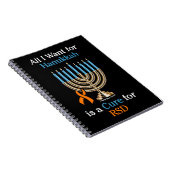 Alles, was ich für Hanukkah Gewollt habe...RSD Notizblock (Rechte Seite)