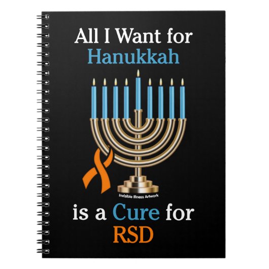 Alles, was ich für Hanukkah Gewollt habe...RSD Notizblock (Vorderseite)