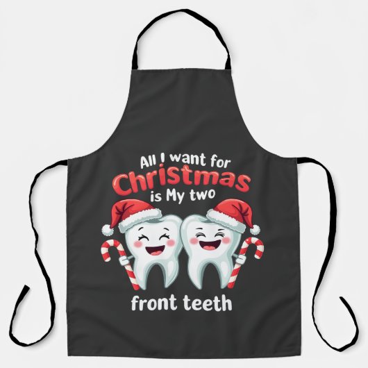 Alles, was ich für meinen Cardio Gewollt habe, sin Schürze (Vorderseite)