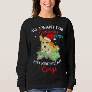 Alles, was ich für Weihnachten Gewollt habe, ist,  Sweatshirt