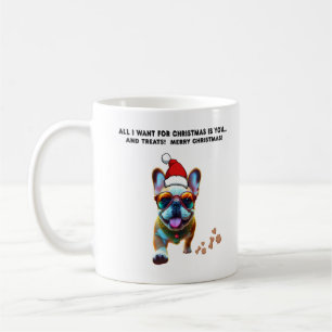 Alles, was ich für Weihnachten will, bist du Kaffeetasse