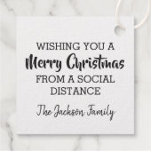 Alles, was ich für Weihnachts-Spaß-Foil-Gefallen-T Geschenkanhänger (Rückseite)