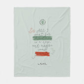 Alles, was ich für Weihnachtsfeier wollte Fleece B (Vorderseite)