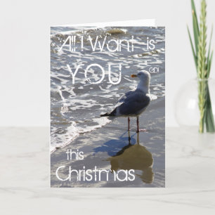 Alles, was ich Gewollt habe, ist EUCH zu Weihnacht Feiertagskarte