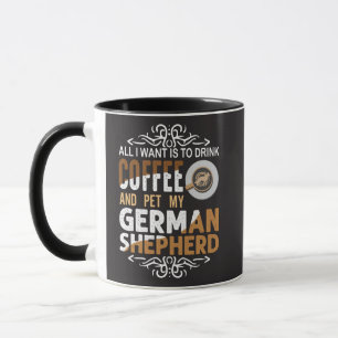 Alles, was ich Gewollt habe, ist Kaffee und meinen Tasse