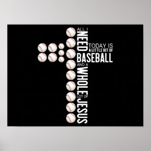 Alles, was ich heute brauche, ist Baseball und ein Poster