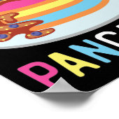 Alles was ich Liebe ist Pan Cakes Pansexus Pancake Poster (Ecke)