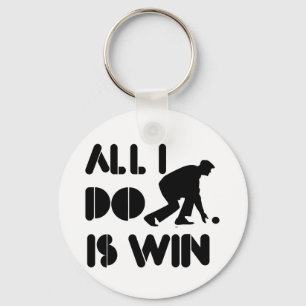 Alles, was ich mache, ist im Bowling zu gewinnen Schlüsselanhänger