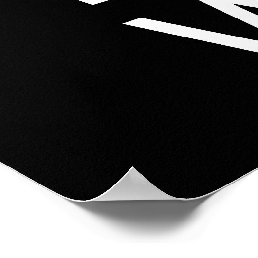 Alles, was ich mache, ist Win Poster (Ecke)